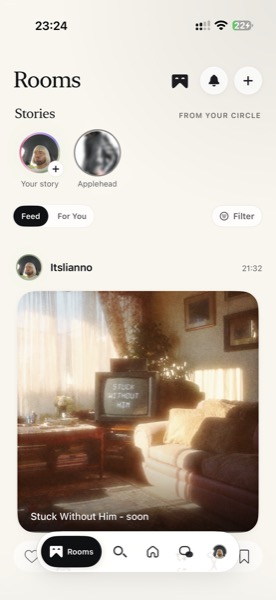 UnMood Rooms: Stories und Momente aus deinem Kreis
